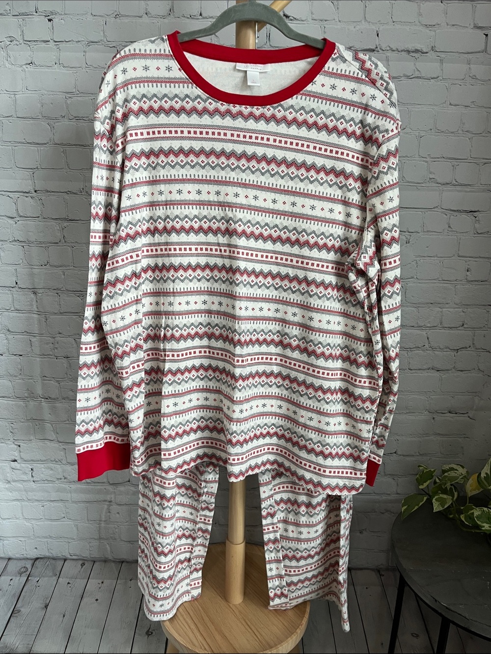 Lauren Conrad Men's Christmas Pajama Set Large